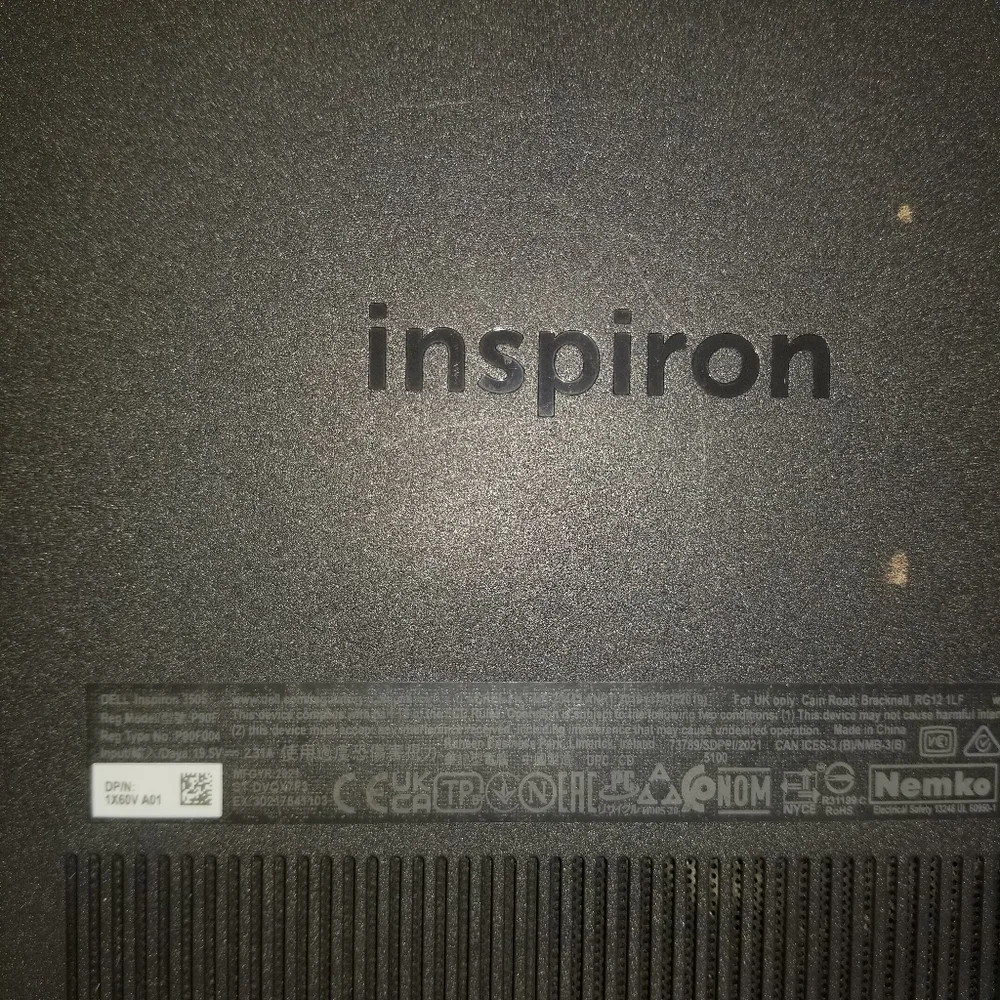 Dell Inspiron 3506 laptop Windows 10